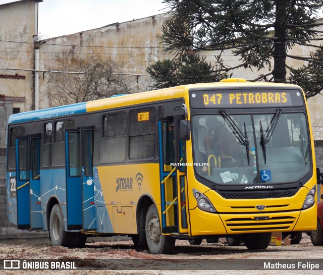 Francovig Transportes Coletivos 226 na cidade de Araucária, Paraná, Brasil, por Matheus Felipe. Número da foto: #9191505.