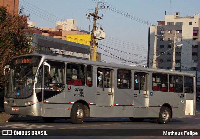 Auto Viação Redentor HL118 na cidade de Curitiba, Paraná, Brasil, por Matheus Felipe. ID da foto: 9191522.