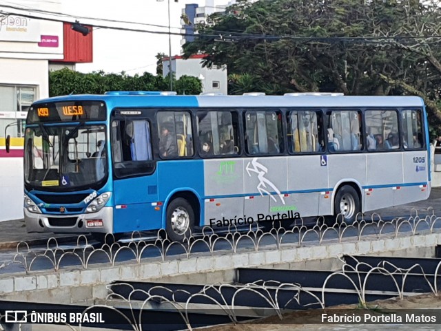ATT - Atlântico Transportes e Turismo - Vitória da Conquista 1205 na cidade de Vitória da Conquista, Bahia, Brasil, por Fabrício Portella Matos. Número da foto: #9191330.