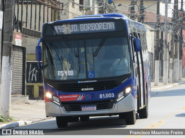 Next Mobilidade - ABC Sistema de Transporte 81.003 na cidade de São Paulo, São Paulo, Brasil, por Francisco Mauricio Freire. Número da foto: #9192410.