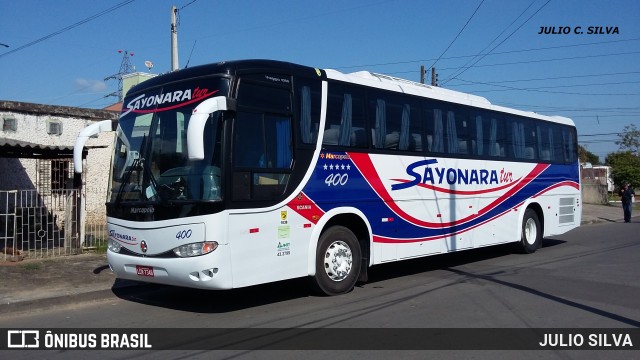 Sayonara - Auto Viação Monte Alverne 400 na cidade de Esteio, Rio Grande do Sul, Brasil, por JULIO SILVA. ID da foto: 9193430.