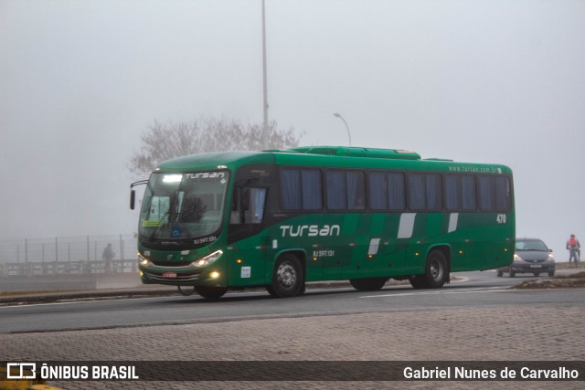 Tursan - Turismo Santo André 470 na cidade de Resende, Rio de Janeiro, Brasil, por Gabriel Nunes de Carvalho. Número da foto: #9191839.