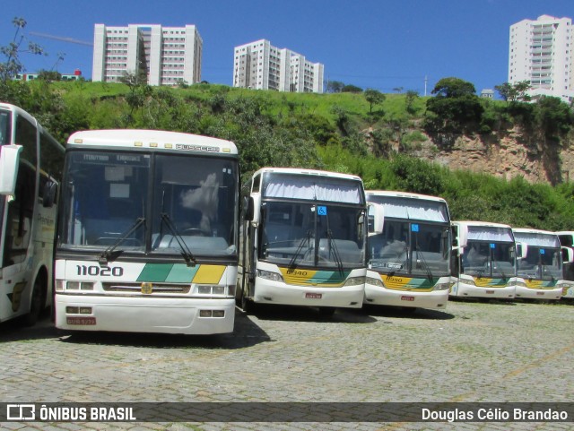 Empresa Gontijo de Transportes 11020 na cidade de Belo Horizonte, Minas Gerais, Brasil, por Douglas Célio Brandao. ID da foto: 9193798.