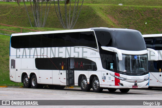 Auto Viação Catarinense 319318 na cidade de Florianópolis, Santa Catarina, Brasil, por Diego Lip. Número da foto: #9192225.