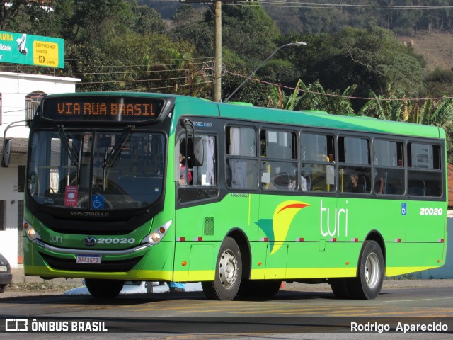 Turi Transportes - Sete Lagoas 20020 na cidade de Conselheiro Lafaiete, Minas Gerais, Brasil, por Rodrigo  Aparecido. Número da foto: #9192281.