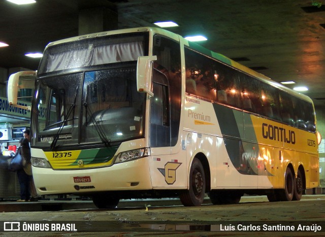 Empresa Gontijo de Transportes 12375 na cidade de Belo Horizonte, Minas Gerais, Brasil, por Luís Carlos Santinne Araújo. ID da foto: 9192232.