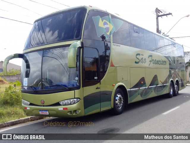 Auto Ônibus São Francisco 5000 na cidade de Aracaju, Sergipe, Brasil, por Matheus dos Santos. Número da foto: #9193941.