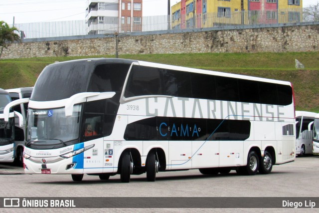 Auto Viação Catarinense 319318 na cidade de Florianópolis, Santa Catarina, Brasil, por Diego Lip. ID da foto: 9192521.