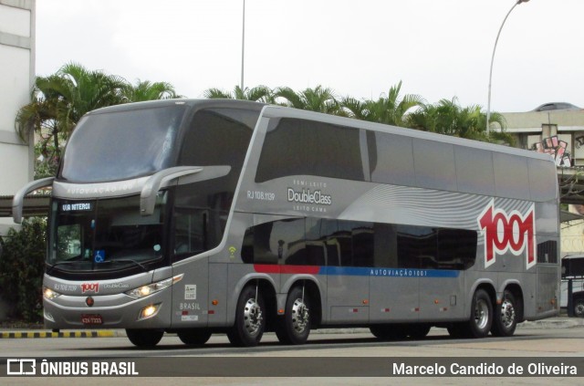 Auto Viação 1001 RJ 108.1139 na cidade de Rio de Janeiro, Rio de Janeiro, Brasil, por Marcelo Candido de Oliveira. ID da foto: 9192529.