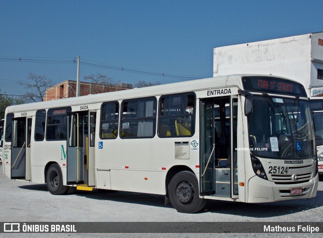 Viação Castelo Branco 25124 na cidade de Curitiba, Paraná, Brasil, por Matheus Felipe. Número da foto: #9191552.
