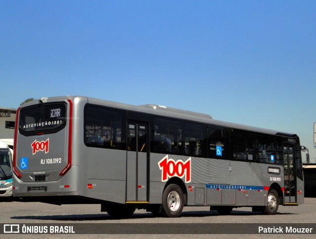 Auto Viação 1001 RJ 108.1192 na cidade de Niterói, Rio de Janeiro, Brasil, por Patrick Mouzer. ID da foto: 9193805.