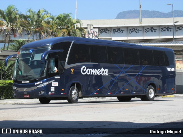 Viação Cometa 719596 na cidade de Rio de Janeiro, Rio de Janeiro, Brasil, por Rodrigo Miguel. Número da foto: #9196878.
