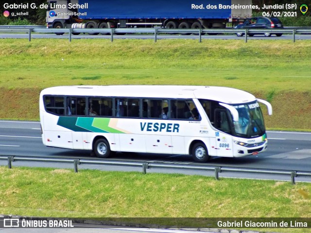 Vesper Transportes 8896 na cidade de Jundiaí, São Paulo, Brasil, por Gabriel Giacomin de Lima. Número da foto: #9196405.
