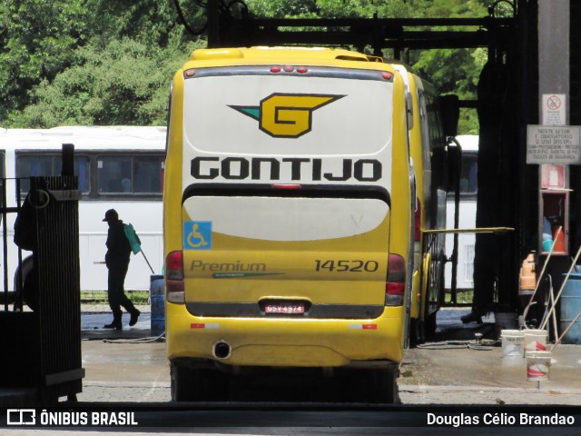 Empresa Gontijo de Transportes 14520 na cidade de Belo Horizonte, Minas Gerais, Brasil, por Douglas Célio Brandao. ID da foto: 9196536.