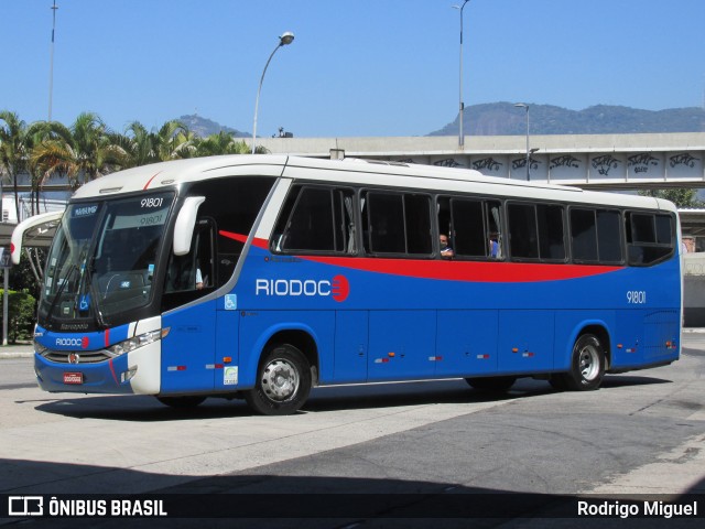 Viação Riodoce 91801 na cidade de Rio de Janeiro, Rio de Janeiro, Brasil, por Rodrigo Miguel. Número da foto: #9196971.