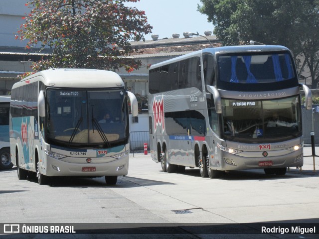 Auto Viação 1001 RJ 108.742 na cidade de Rio de Janeiro, Rio de Janeiro, Brasil, por Rodrigo Miguel. Número da foto: #9196944.