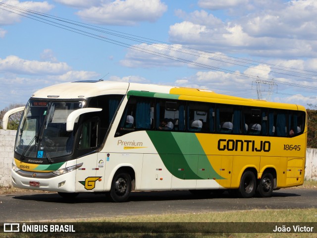 Empresa Gontijo de Transportes 18645 na cidade de Teresina, Piauí, Brasil, por João Victor. Número da foto: #9197178.
