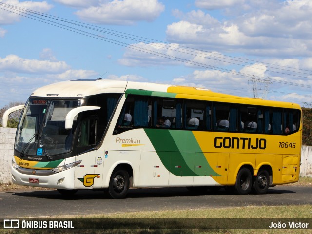 Empresa Gontijo de Transportes 18645 na cidade de Teresina, Piauí, Brasil, por João Victor. ID da foto: 9197178.