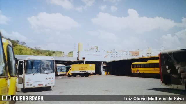 Empresa de Ônibus Nossa Senhora da Penha 22093 na cidade de Belo Horizonte, Minas Gerais, Brasil, por Luiz Otavio Matheus da Silva. ID da foto: 9196362.