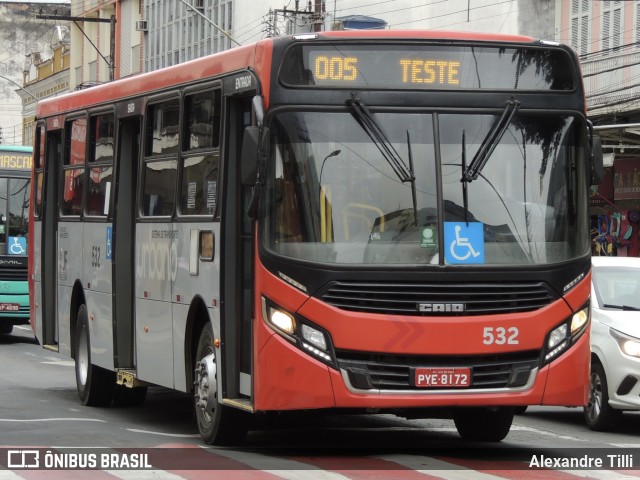 TUSMIL - Transporte Urbano São Miguel 532 na cidade de Juiz de Fora, Minas Gerais, Brasil, por Alexandre Tilli. ID da foto: 9195520.