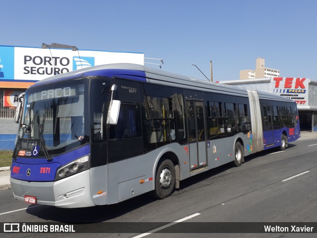 BR7 Mobilidade 2071 na cidade de São Bernardo do Campo, São Paulo, Brasil, por Welton Xavier. ID da foto: 9194516.