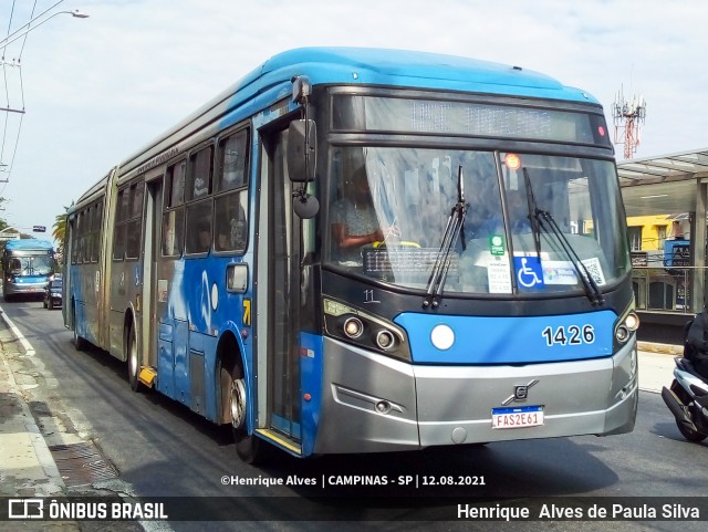 VB Transportes e Turismo 1426 na cidade de Campinas, São Paulo, Brasil, por Henrique Alves de Paula Silva. Número da foto: #9195144.
