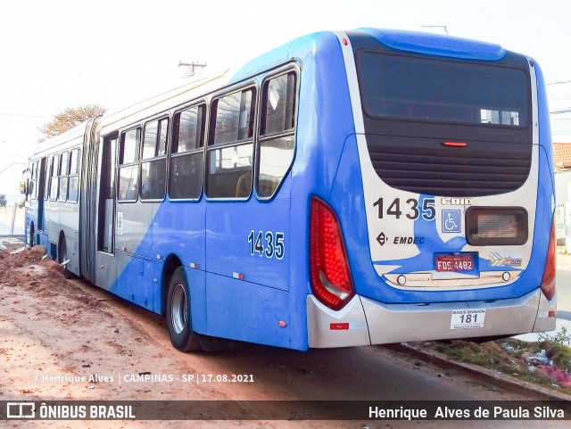 VB Transportes e Turismo 1435 na cidade de Campinas, São Paulo, Brasil, por Henrique Alves de Paula Silva. Número da foto: #9195141.