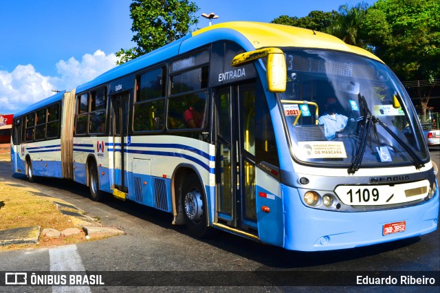 Metrobus 1109 na cidade de Goiânia, Goiás, Brasil, por Eduardo Ribeiro. Número da foto: #9196049.