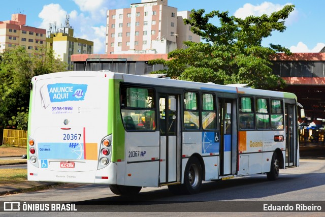 HP Transportes Coletivos 20367 na cidade de Goiânia, Goiás, Brasil, por Eduardo Ribeiro. Número da foto: #9198052.