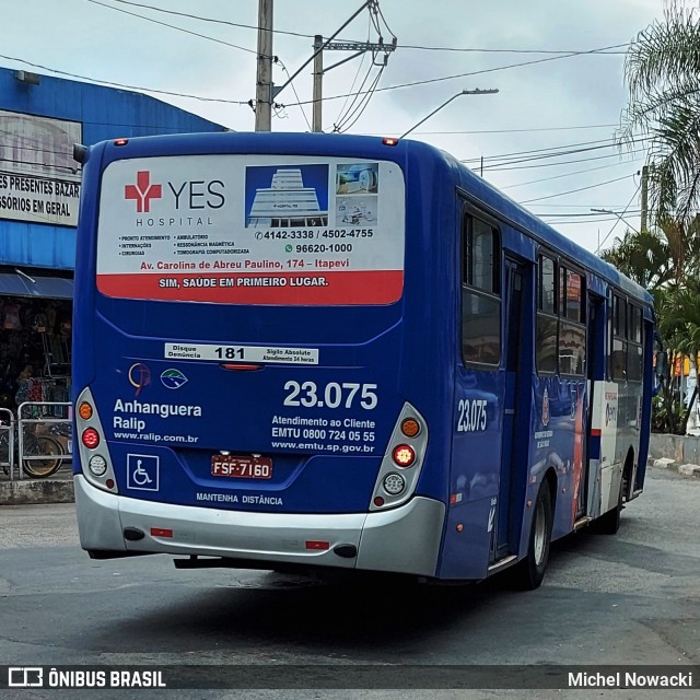 Ralip Transportes Rodoviários 23.075 na cidade de Jandira, São Paulo, Brasil, por Michel Nowacki. Número da foto: #9199604.