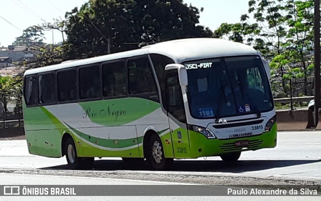 Rio Negro Fretamento e Turismo 33815 na cidade de Betim, Minas Gerais, Brasil, por Paulo Alexandre da Silva. Número da foto: #9199493.
