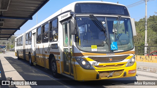 Companhia Carris Porto-Alegrense 0817 na cidade de Porto Alegre, Rio Grande do Sul, Brasil, por Max Ramos. ID da foto: 9197976.