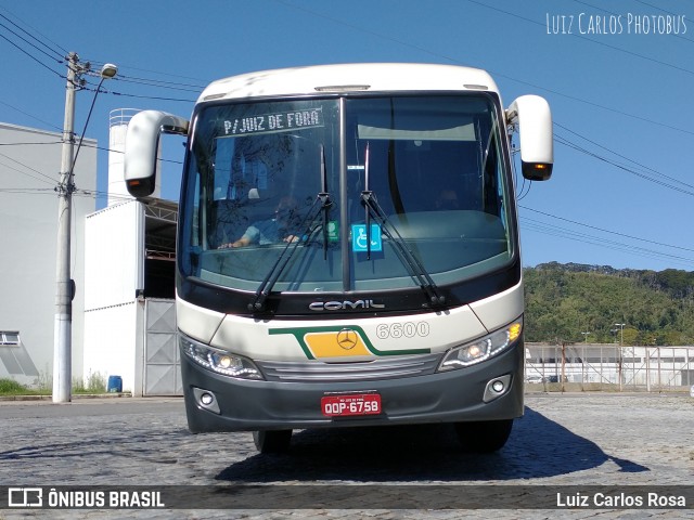 Transur - Transporte Rodoviário Mansur 6600 na cidade de Juiz de Fora, Minas Gerais, Brasil, por Luiz Carlos Rosa. ID da foto: 9200719.