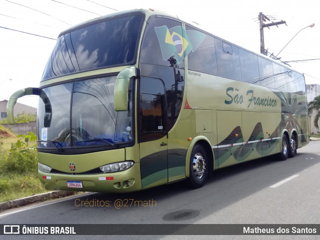Auto Ônibus São Francisco 5000 na cidade de Aracaju, Sergipe, Brasil, por Matheus dos Santos. Número da foto: #9200252.