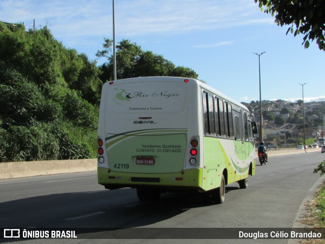 Rio Negro Fretamento e Turismo 42119 na cidade de Belo Horizonte, Minas Gerais, Brasil, por Douglas Célio Brandao. Número da foto: #9198217.