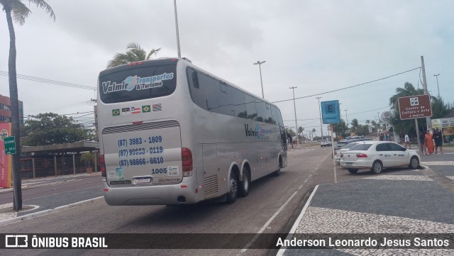 Valmir Transporte & Turismo 9854 na cidade de Aracaju, Sergipe, Brasil, por Anderson Leonardo Jesus Santos. ID da foto: 9199170.