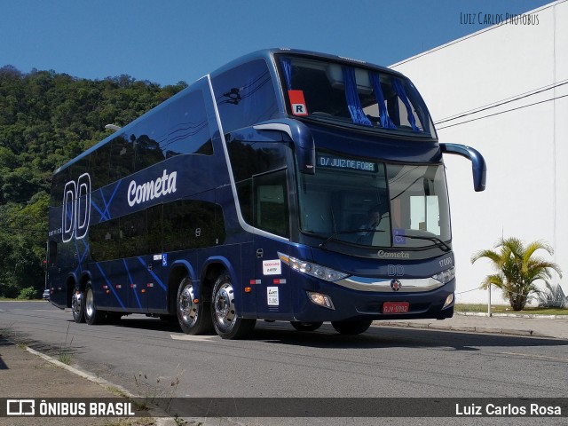 Viação Cometa 17000 na cidade de Juiz de Fora, Minas Gerais, Brasil, por Luiz Carlos Rosa. ID da foto: 9200822.