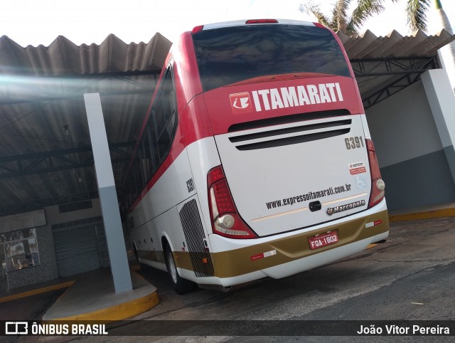 Expresso Itamarati 6391 na cidade de Estrela d`Oeste, São Paulo, Brasil, por João Vitor Pereira. ID da foto: 9203150.