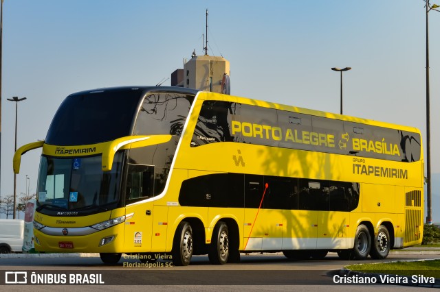 Viação Itapemirim 17035 na cidade de Florianópolis, Santa Catarina, Brasil, por Cristiano Vieira Silva. Número da foto: #9202525.