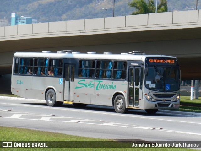 RST - Rodoviária Santa Terezinha 5334 na cidade de Florianópolis, Santa Catarina, Brasil, por Jonatan Eduardo Jurk Ramos. ID da foto: 9202185.