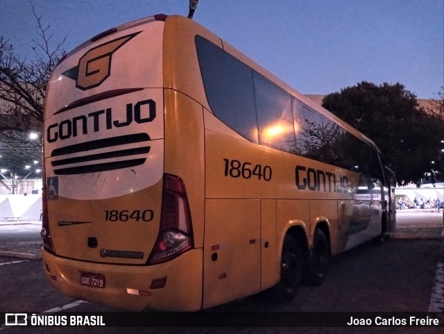 Empresa Gontijo de Transportes 18640 na cidade de Bauru, São Paulo, Brasil, por Joao Carlos Freire. ID da foto: 9201061.