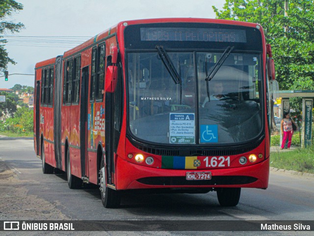 Itamaracá Transportes 1.621 na cidade de Olinda, Pernambuco, Brasil, por Matheus Silva. ID da foto: 9204054.