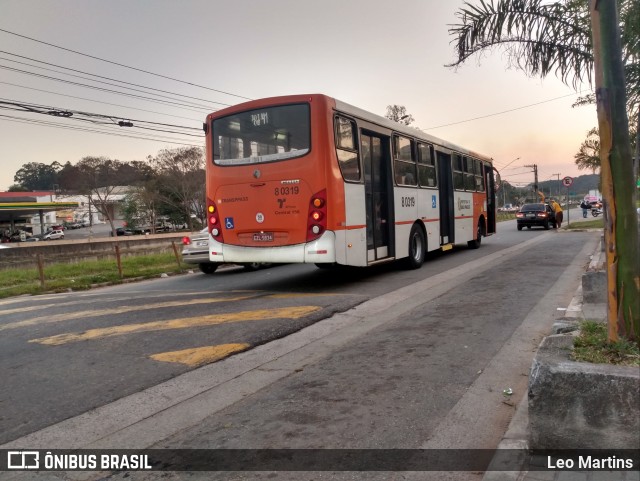 TRANSPPASS - Transporte de Passageiros 80319 na cidade de São Paulo, São Paulo, Brasil, por Leo Martins. ID da foto: 9201520.