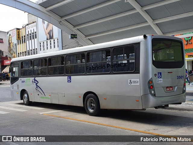 Viação Rosa Vitória da Conquista 3501 na cidade de Vitória da Conquista, Bahia, Brasil, por Fabrício Portella Matos. ID da foto: 9202109.