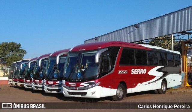 Viação Serro 35521 na cidade de Belo Horizonte, Minas Gerais, Brasil, por Carlos Henrique Pereira. Número da foto: #9202912.