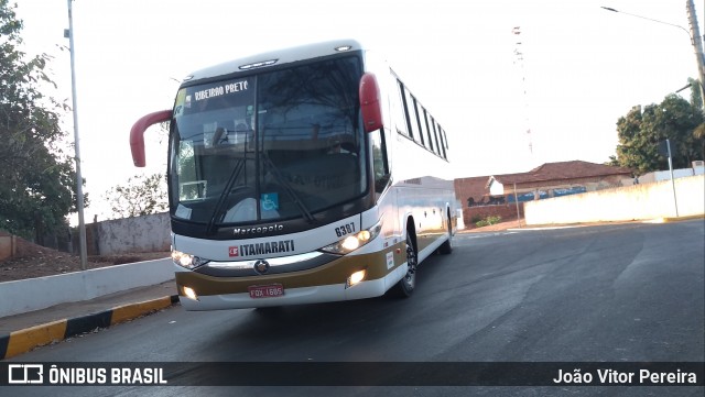Expresso Itamarati 6387 na cidade de Estrela d`Oeste, São Paulo, Brasil, por João Vitor Pereira. Número da foto: #9203135.