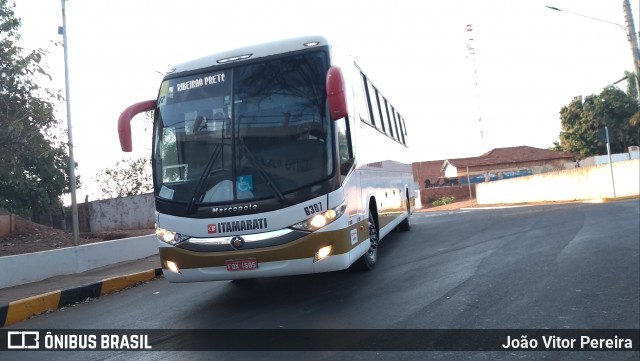 Expresso Itamarati 6387 na cidade de Estrela d`Oeste, São Paulo, Brasil, por João Vitor Pereira. ID da foto: 9203135.