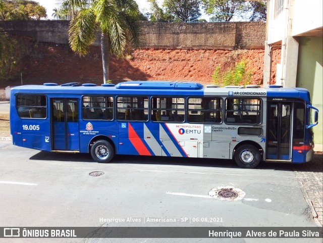 Transportes Capellini 19.005 na cidade de Americana, São Paulo, Brasil, por Henrique Alves de Paula Silva. Número da foto: #9201234.