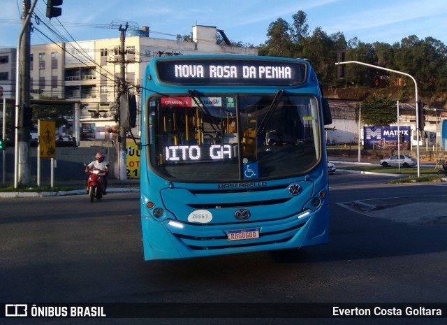 Viação Satélite 25567 na cidade de Cariacica, Espírito Santo, Brasil, por Everton Costa Goltara. Número da foto: #9201544.