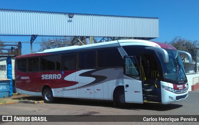 Viação Serro 35521 na cidade de Belo Horizonte, Minas Gerais, Brasil, por Carlos Henrique Pereira. Número da foto: #9202084.